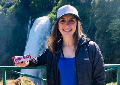 Bree at Cascata delle Marmore, Italy